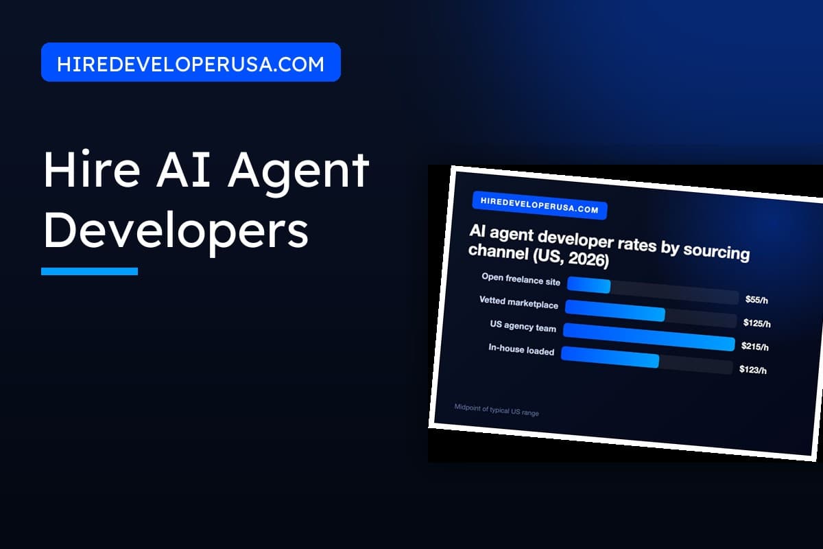 Hire AI agent developers in the US in 2026, with hourly rates compared by sourcing channel
